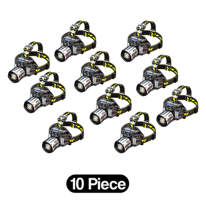 Billhol®Rechargeable Multi-Light LED Headlamp