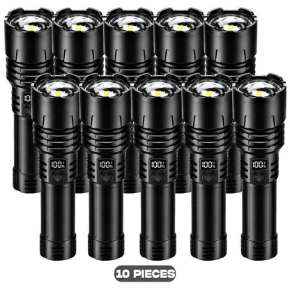 Billhol® 💥Super Bright Ultimate Tactical Survival Flashlight · 2M+ SOLD · 80X Brighter ·120H Runtime · Military COB LED Tech