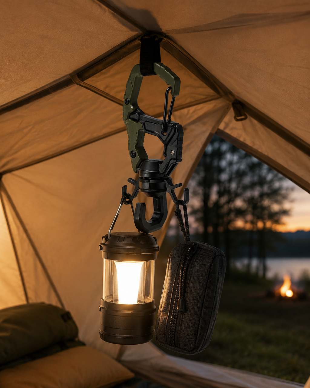 Multi-Function Camping Gear Hook