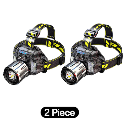 Billhol®Rechargeable Multi-Light LED Headlamp