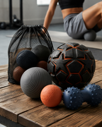 Muscle Recovery Massage Ball Set with Storage Bag