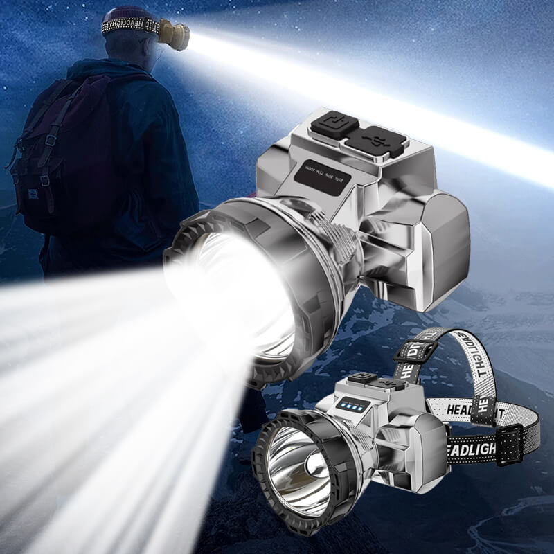 Billhol®Zoomable LED Headlamp with 3 Modes & Motion Sensor
