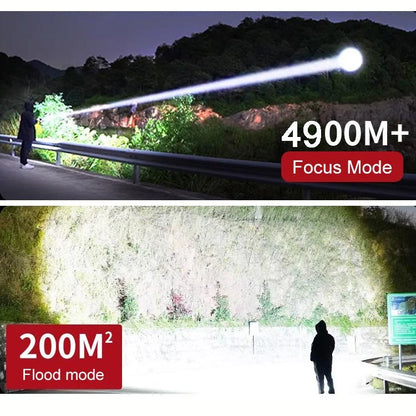 🔦🔥Billhol®2026 New Arrivals: 50% Off for a Limited Time!🔥🔦Super Strong Light Zoomable Flashlight