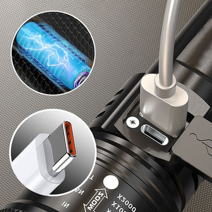 🔦🔥Billhol®2026 New Arrivals: 50% Off for a Limited Time!🔥🔦Super Strong Light Zoomable Flashlight