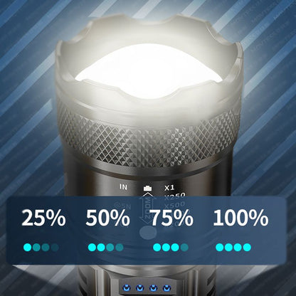 🔦🔥Billhol®2026 New Arrivals: 50% Off for a Limited Time!🔥🔦Super Strong Light Zoomable Flashlight